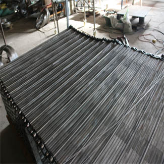 避免食品網帶運行中出現過緊的現象