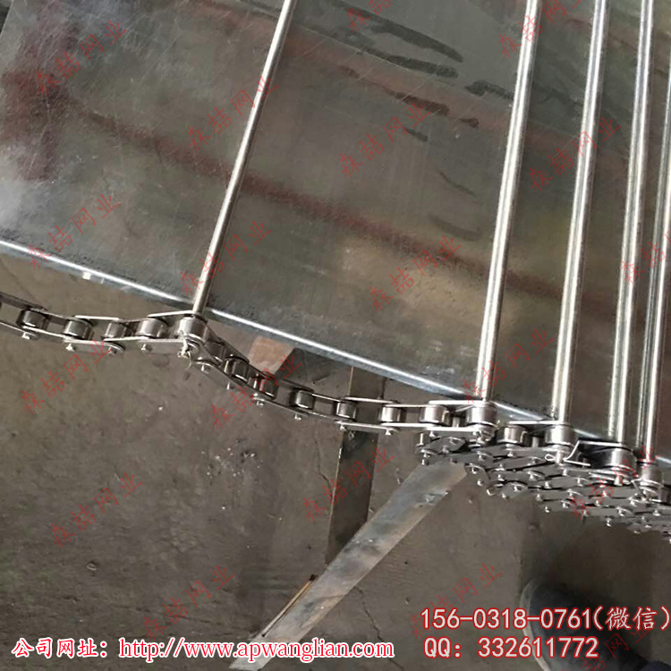 石家莊趙經(jīng)理的雙層轉(zhuǎn)彎網(wǎng)帶輸送機(jī)已做好